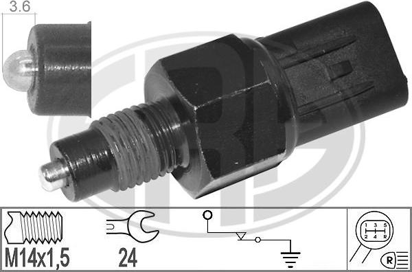 ERA 330569 - Включвател, светлини за движение на заден ход vvparts.bg