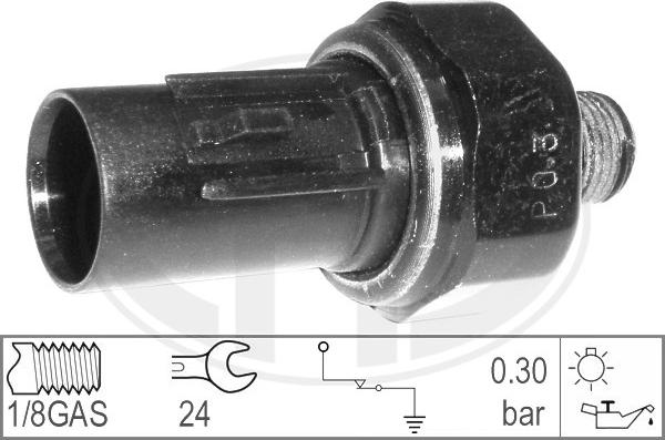 ERA 330566 - Датчик, налягане на маслото vvparts.bg