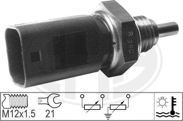 ERA 330560 - Датчик, температура на охладителната течност vvparts.bg