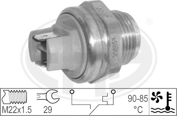 ERA 330563 - Термошалтер, вентилатор на радиатора vvparts.bg