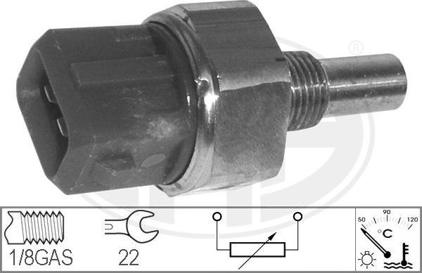 ERA 330613 - Датчик, температура на охладителната течност vvparts.bg