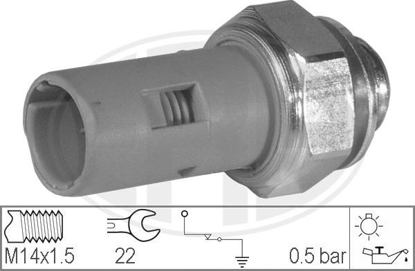 ERA 330630 - Датчик, налягане на маслото vvparts.bg