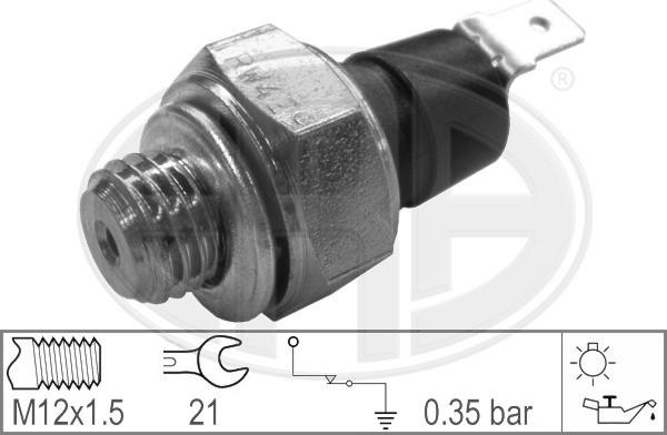 ERA 330001 - Датчик, налягане на маслото vvparts.bg