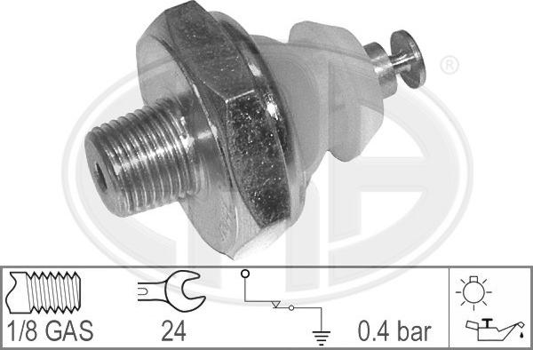 ERA 330008 - Датчик, налягане на маслото vvparts.bg