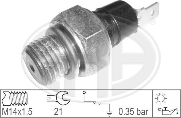 ERA 330003 - Датчик, налягане на маслото vvparts.bg