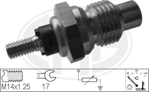 ERA 330084 - Датчик, температура на охладителната течност vvparts.bg