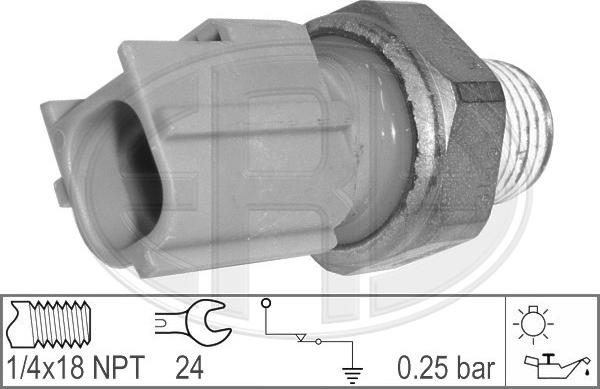 ERA 330029 - Датчик, налягане на маслото vvparts.bg