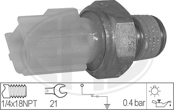 ERA 330028 - Датчик, налягане на маслото vvparts.bg