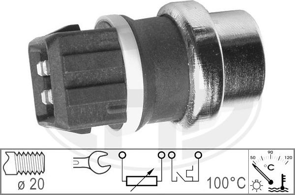 ERA 330152 - Датчик, температура на охладителната течност vvparts.bg