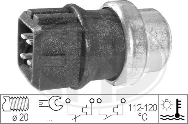 ERA 330164 - Термошалтер, вентилатор на радиатора vvparts.bg