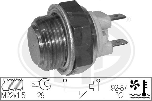 ERA 330166 - Термошалтер, вентилатор на радиатора vvparts.bg