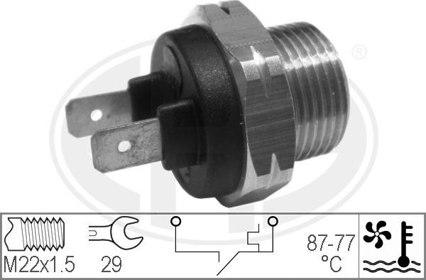 ERA 330167 - Термошалтер, вентилатор на радиатора vvparts.bg