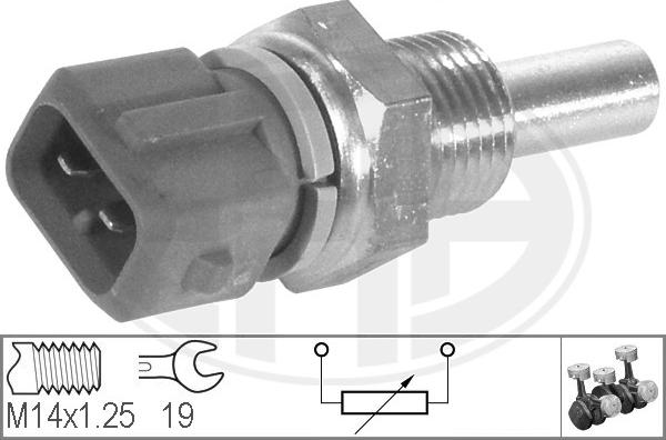 ERA 330134 - Датчик, температура на охладителната течност vvparts.bg