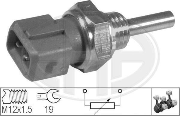 ERA 330121 - Датчик, температура на охладителната течност vvparts.bg