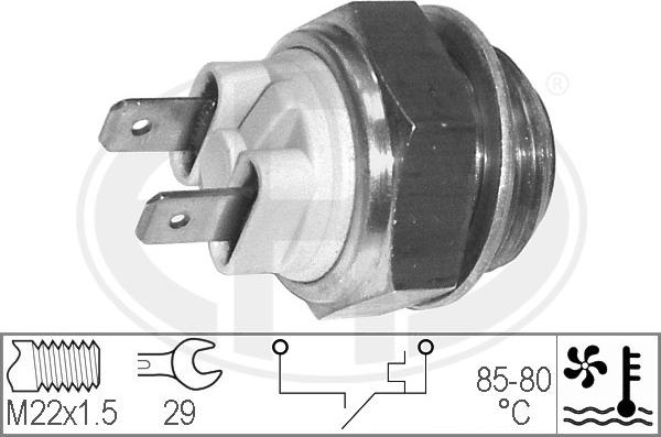 ERA 330171 - Термошалтер, вентилатор на радиатора vvparts.bg