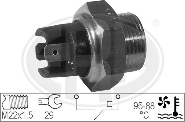 ERA 330172 - Термошалтер, вентилатор на радиатора vvparts.bg