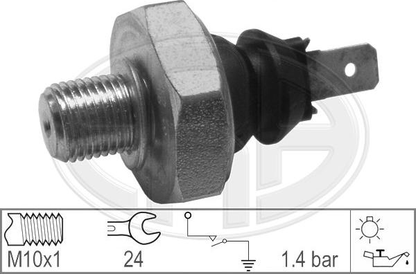 ERA 330322 - Датчик, налягане на маслото vvparts.bg