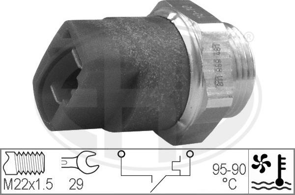 ERA 330297 - Термошалтер, вентилатор на радиатора vvparts.bg