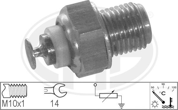 ERA 330284 - Датчик, температура на охладителната течност vvparts.bg