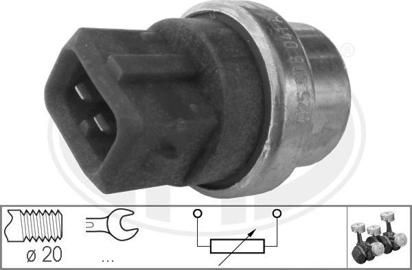 ERA 330286 - Датчик, температура на охладителната течност vvparts.bg