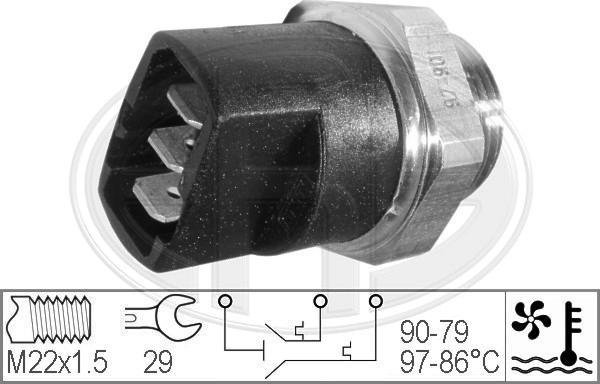 ERA 330281 - Термошалтер, вентилатор на радиатора vvparts.bg