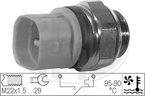 ERA 330282 - Термошалтер, вентилатор на радиатора vvparts.bg