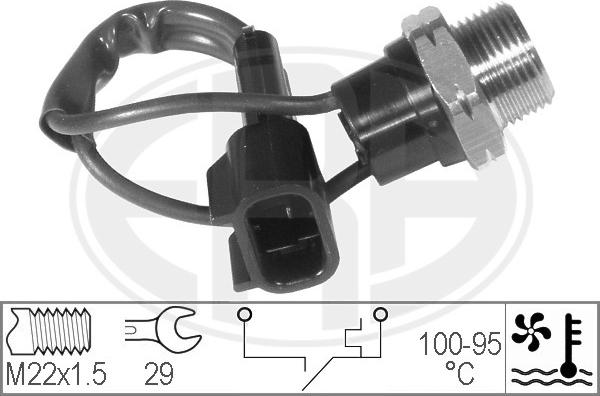 ERA 330276 - Термошалтер, вентилатор на радиатора vvparts.bg