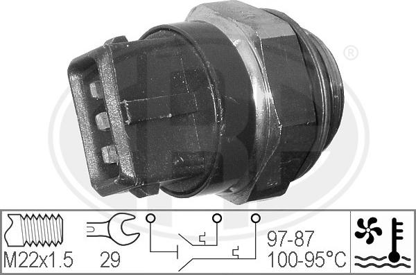 ERA 330271 - Термошалтер, вентилатор на радиатора vvparts.bg