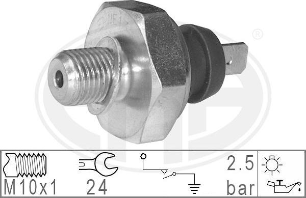 ERA 330780 - Датчик, налягане на маслото vvparts.bg