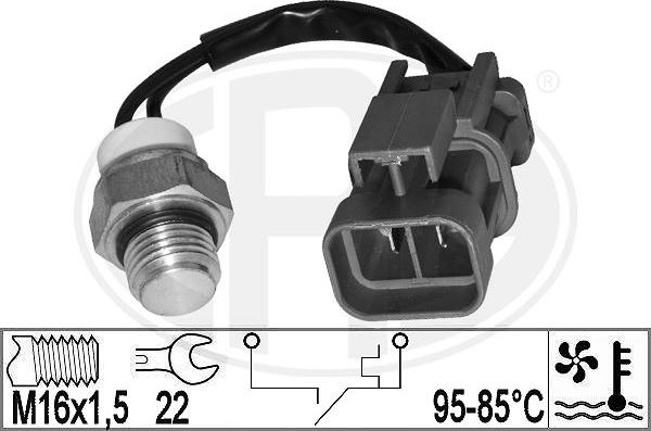 ERA 331040 - Термошалтер, вентилатор на радиатора vvparts.bg