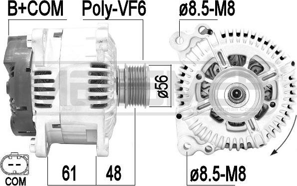 ERA 209423A - Генератор vvparts.bg