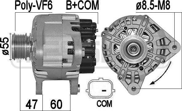 ERA 209545A - Генератор vvparts.bg