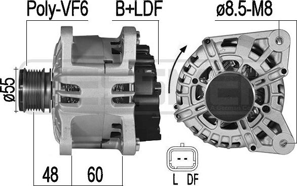 ERA 209546A - Генератор vvparts.bg