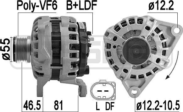 ERA 209558A - Генератор vvparts.bg