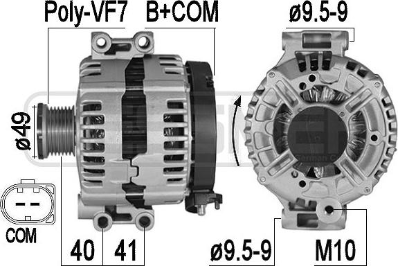 ERA 209570A - Генератор vvparts.bg