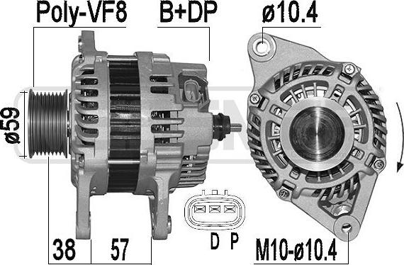 ERA 209525A - Генератор vvparts.bg