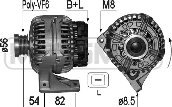 ERA 209055A - Генератор vvparts.bg