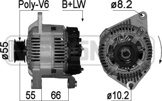 ERA 209156A - Генератор vvparts.bg