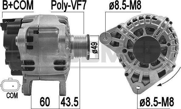 ERA 209165A - Генератор vvparts.bg