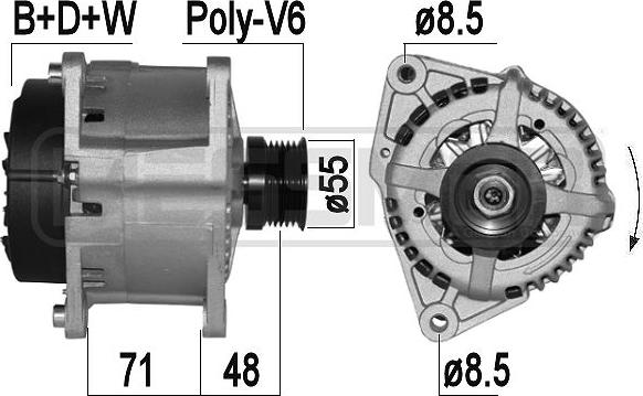 ERA 209390A - Генератор vvparts.bg