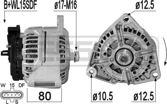 ERA 209307A - Генератор vvparts.bg