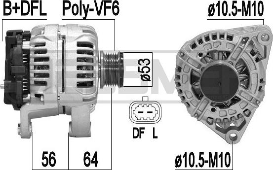 ERA 209374A - Генератор vvparts.bg