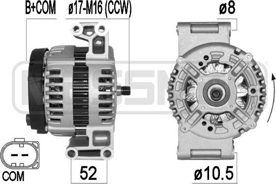 ERA 209378A - Генератор vvparts.bg