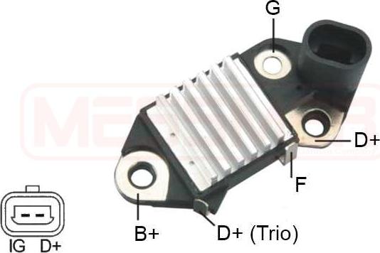 ERA 215 956 - Регулатор на генератор vvparts.bg