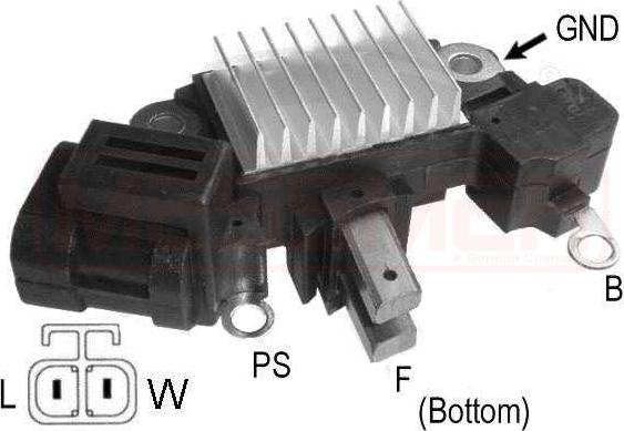 ERA 215406 - Регулатор на генератор vvparts.bg