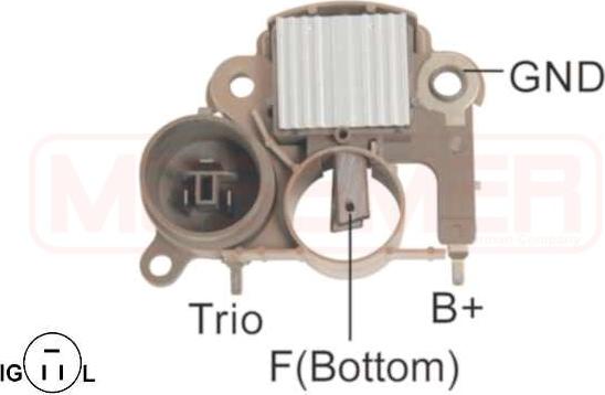 ERA 215531 - Регулатор на генератор vvparts.bg