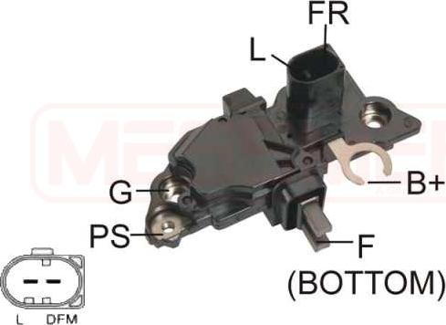 ERA 215 231 - Регулатор на генератор vvparts.bg