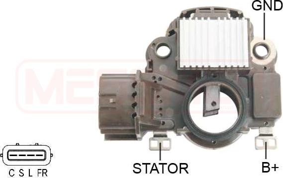 ERA 216080 - Регулатор на генератор vvparts.bg