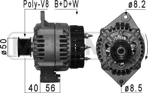 ERA 210991A - Генератор vvparts.bg