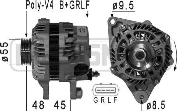 ERA 210997A - Генератор vvparts.bg